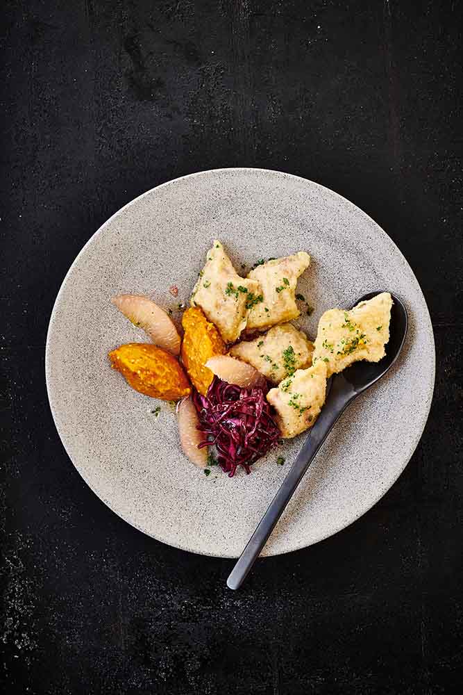 Foodfotografie Wildenten Ravioli aus dem Kochbuch Wild Wald Genuss