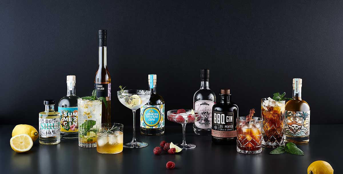 Produktfotografie Cocktails Gin & Rum